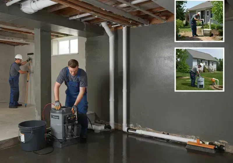 Basement Waterproofing and Flood Prevention process in Mokena, IL